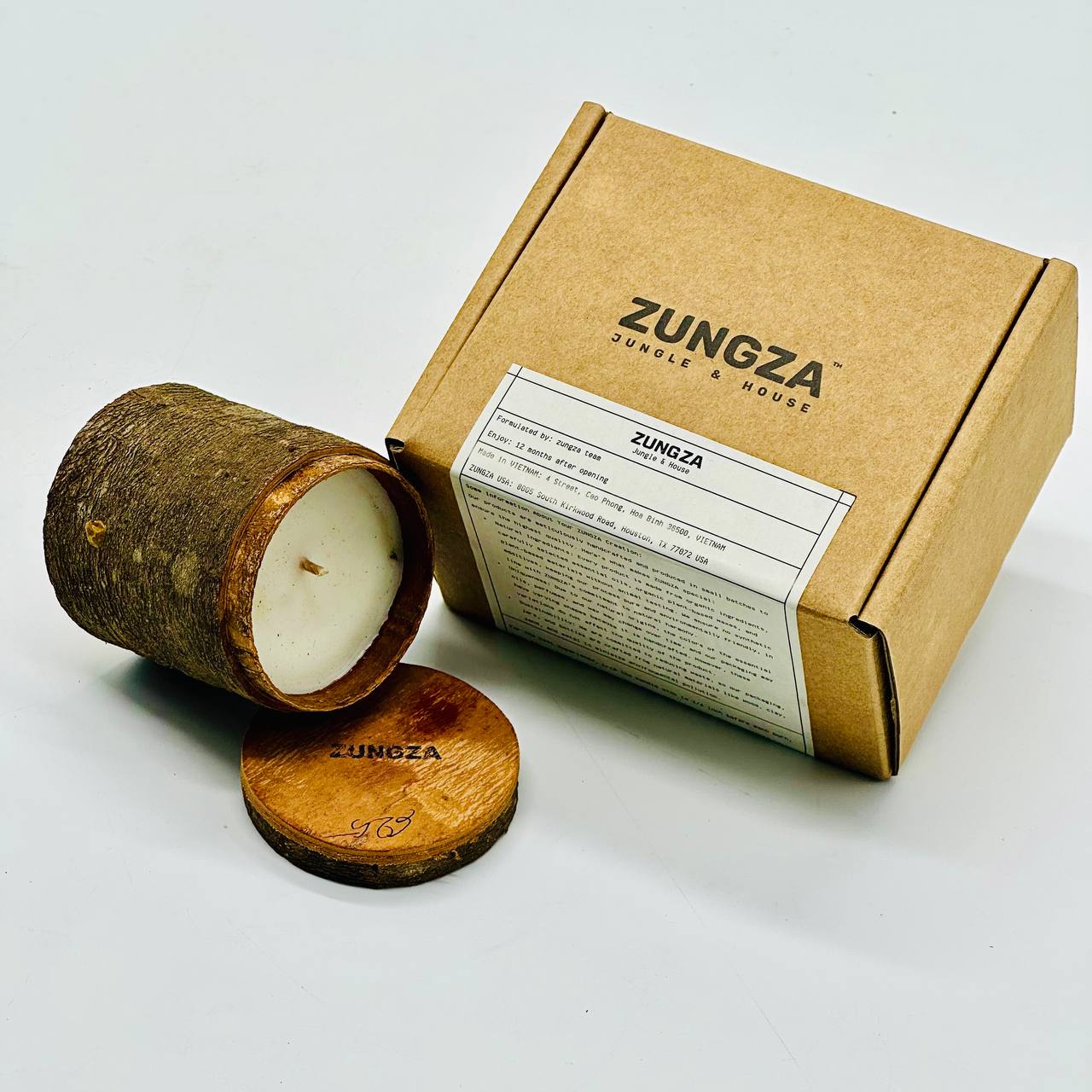 Cinnamon Bark Candle – Handmade from Nature’s Wood